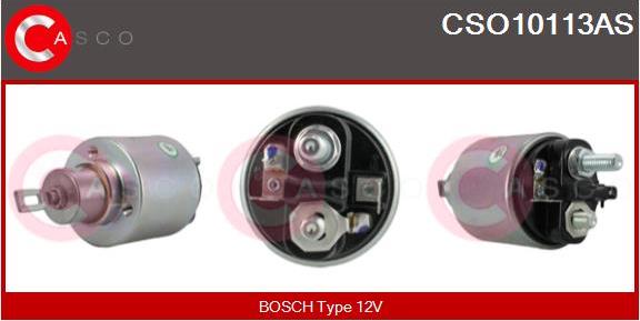 Casco CSO10113AS - Тягове реле, стартер autocars.com.ua