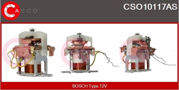 Casco CSO10117AS - Тяговое реле, стартер autodnr.net