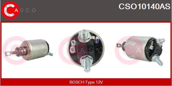 Casco CSO10140AS - Тяговое реле, стартер avtokuzovplus.com.ua