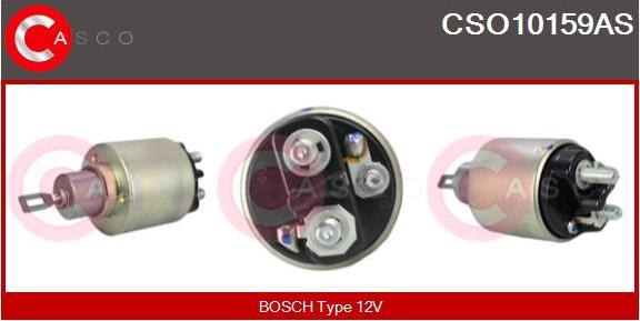 Casco CSO10159AS - Тяговое реле, стартер avtokuzovplus.com.ua