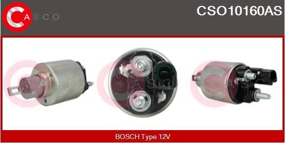 Casco CSO10160AS - Тяговое реле, стартер avtokuzovplus.com.ua