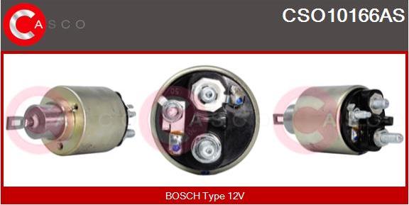 Casco CSO10166AS - Тягове реле, стартер autocars.com.ua