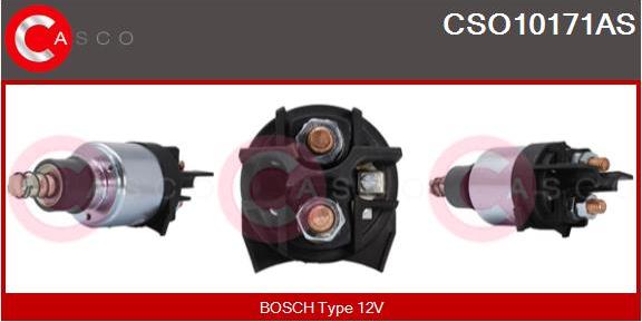 Casco CSO10171AS - Тяговое реле, стартер avtokuzovplus.com.ua