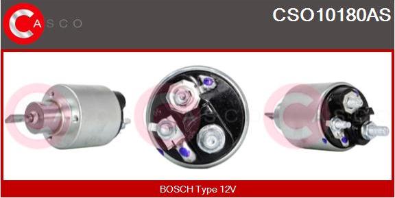 Casco CSO10180AS - Тягове реле, стартер autocars.com.ua