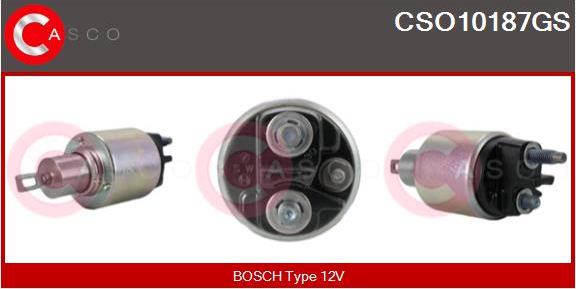 Casco CSO10187GS - Тяговое реле, стартер avtokuzovplus.com.ua