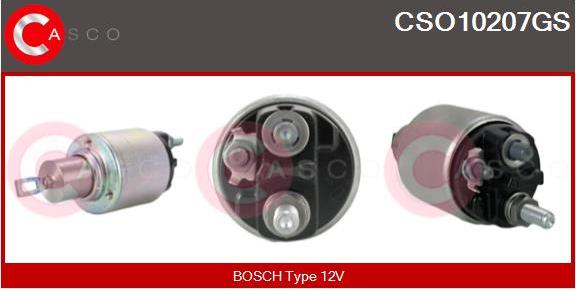 Casco CSO10207GS - Тяговое реле, стартер avtokuzovplus.com.ua