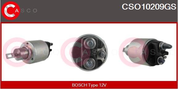 Casco CSO10209GS - Тягове реле, стартер autocars.com.ua