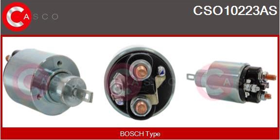 Casco CSO10223AS - Тягове реле, стартер autocars.com.ua