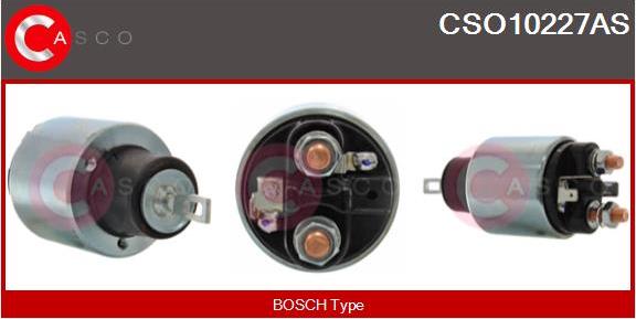 Casco CSO10227AS - Тяговое реле, стартер avtokuzovplus.com.ua