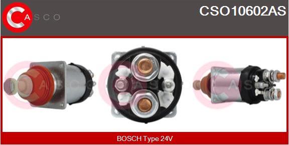 Casco CSO10602AS - Тяговое реле, стартер autodnr.net