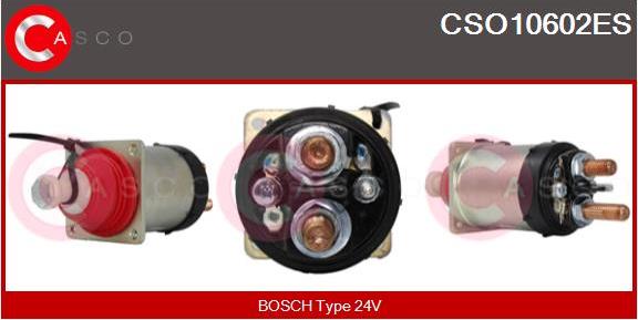 Casco CSO10602ES - Тяговое реле, стартер autodnr.net