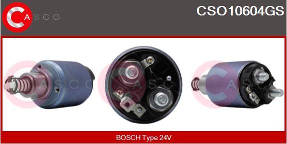 Casco CSO10604GS - Тяговое реле, стартер avtokuzovplus.com.ua