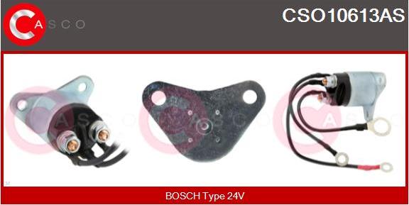 Casco CSO10613AS - Тяговое реле, стартер avtokuzovplus.com.ua