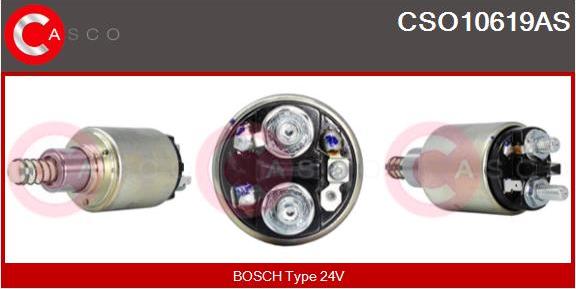 Casco CSO10619AS - Тяговое реле, стартер avtokuzovplus.com.ua