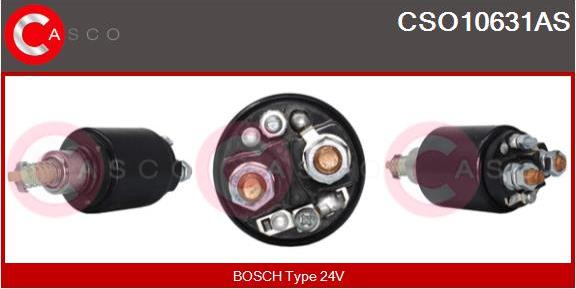 Casco CSO10631AS - Тяговое реле, стартер avtokuzovplus.com.ua