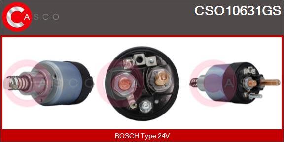 Casco CSO10631GS - Тяговое реле, стартер avtokuzovplus.com.ua