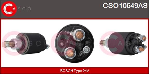 Casco CSO10649AS - Тяговое реле, стартер avtokuzovplus.com.ua