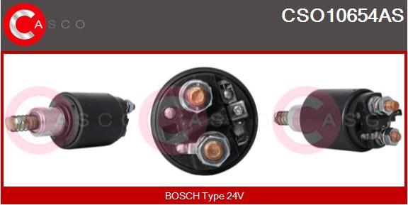 Casco CSO10654AS - Тяговое реле, стартер avtokuzovplus.com.ua