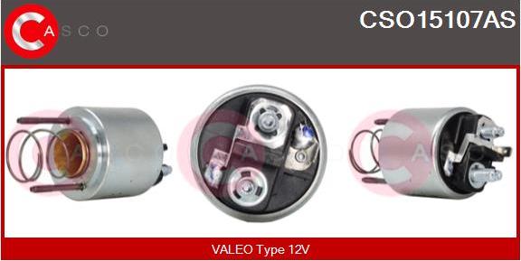 Casco CSO15107AS - Тягове реле, стартер autocars.com.ua