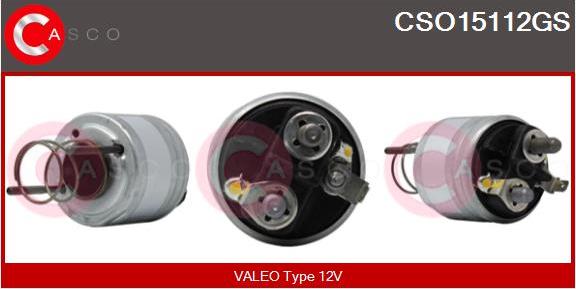 Casco CSO15112GS - Тяговое реле, стартер autodnr.net