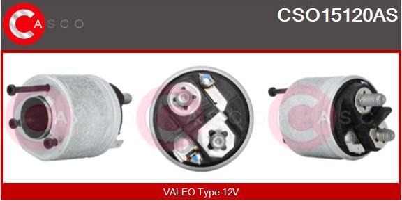 Casco CSO15120AS - Тяговое реле, стартер avtokuzovplus.com.ua