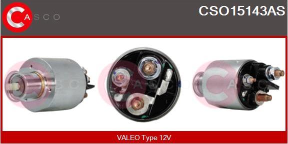 Casco CSO15143AS - Тягове реле, стартер autocars.com.ua