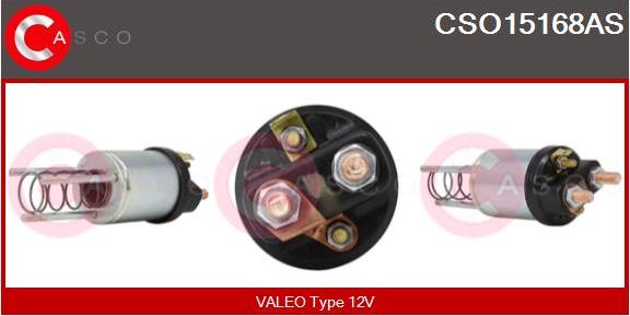 Casco CSO15168AS - Тягове реле, стартер autocars.com.ua