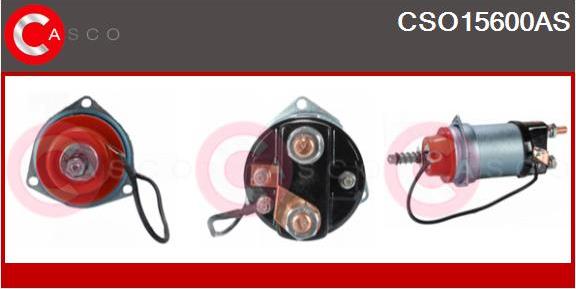 Casco CSO15600AS - Тягове реле, стартер autocars.com.ua