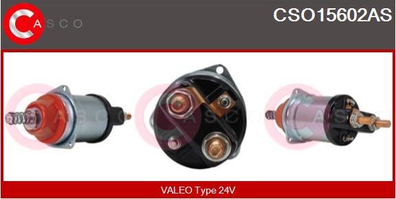 Casco CSO15602AS - Тягове реле, стартер autocars.com.ua