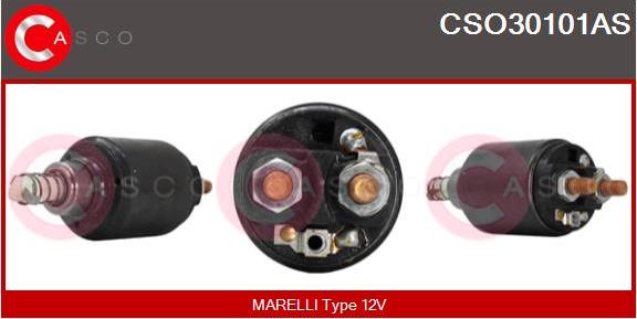 Casco CSO30101AS - Тяговое реле, стартер avtokuzovplus.com.ua