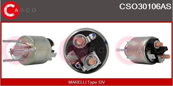 Casco CSO30106AS - Тяговое реле, стартер avtokuzovplus.com.ua