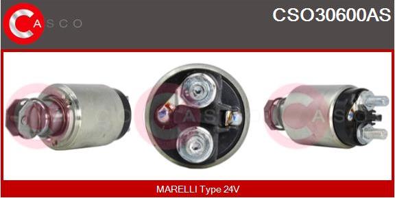 Casco CSO30600AS - Тяговое реле, стартер avtokuzovplus.com.ua