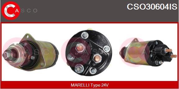 Casco CSO30604IS - Тяговое реле, стартер avtokuzovplus.com.ua