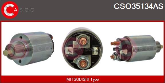 Casco CSO35134AS - Тяговое реле, стартер autodnr.net