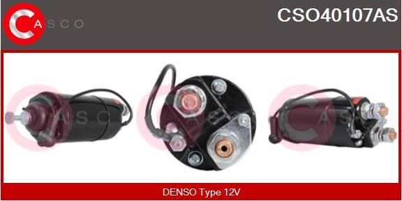 Casco CSO40107AS - Тяговое реле, стартер avtokuzovplus.com.ua