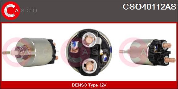 Casco CSO40112AS - Тягове реле, стартер autocars.com.ua