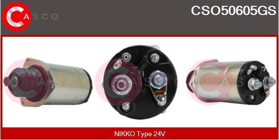 Casco CSO50605GS - Тяговое реле, стартер avtokuzovplus.com.ua