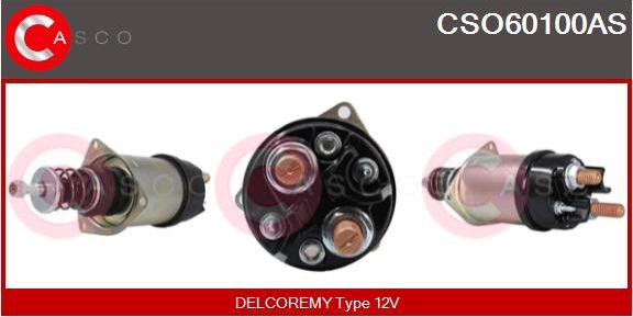 Casco CSO60100AS - Тяговое реле, стартер avtokuzovplus.com.ua