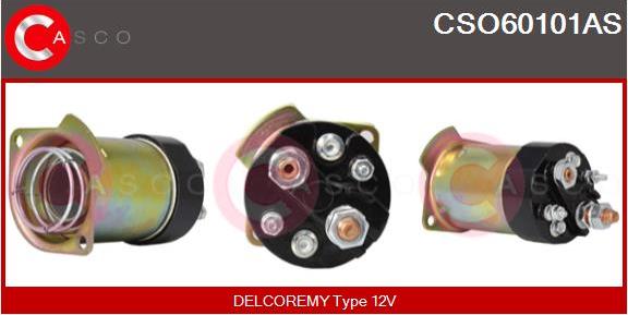 Casco CSO60101AS - Тяговое реле, стартер autodnr.net