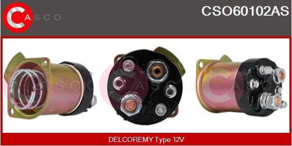 Casco CSO60102AS - Тяговое реле, стартер autodnr.net