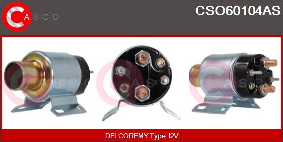 Casco CSO60104AS - Тяговое реле, стартер autodnr.net