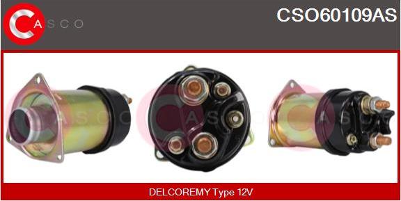 Casco CSO60109AS - Тягове реле, стартер autocars.com.ua