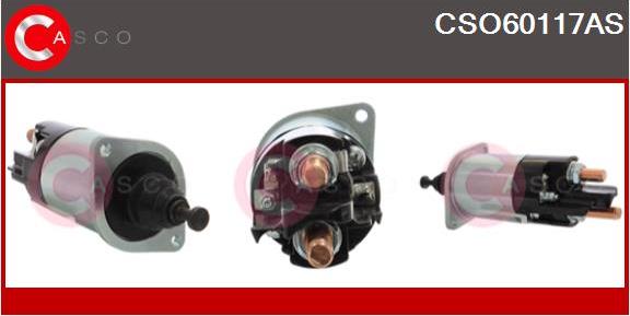 Casco CSO60117AS - Тягове реле, стартер autocars.com.ua