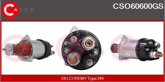 Casco CSO60600GS - Тяговое реле, стартер avtokuzovplus.com.ua