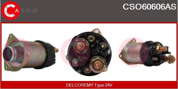 Casco CSO60606AS - Тяговое реле, стартер autodnr.net