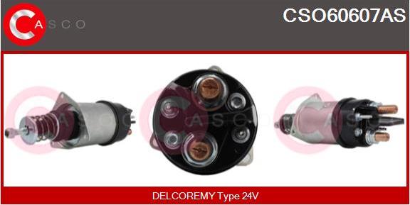 Casco CSO60607AS - Тяговое реле, стартер avtokuzovplus.com.ua