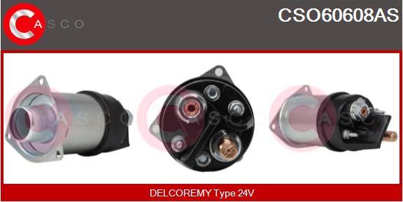 Casco CSO60608AS - Тяговое реле, стартер autodnr.net