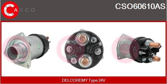 Casco CSO60610AS - Тяговое реле, стартер avtokuzovplus.com.ua