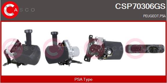 Casco CSP70306GS - Гидравлический насос, рулевое управление, ГУР autodnr.net