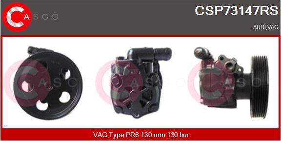 Casco CSP73147RS - Гидравлический насос, рулевое управление, ГУР avtokuzovplus.com.ua